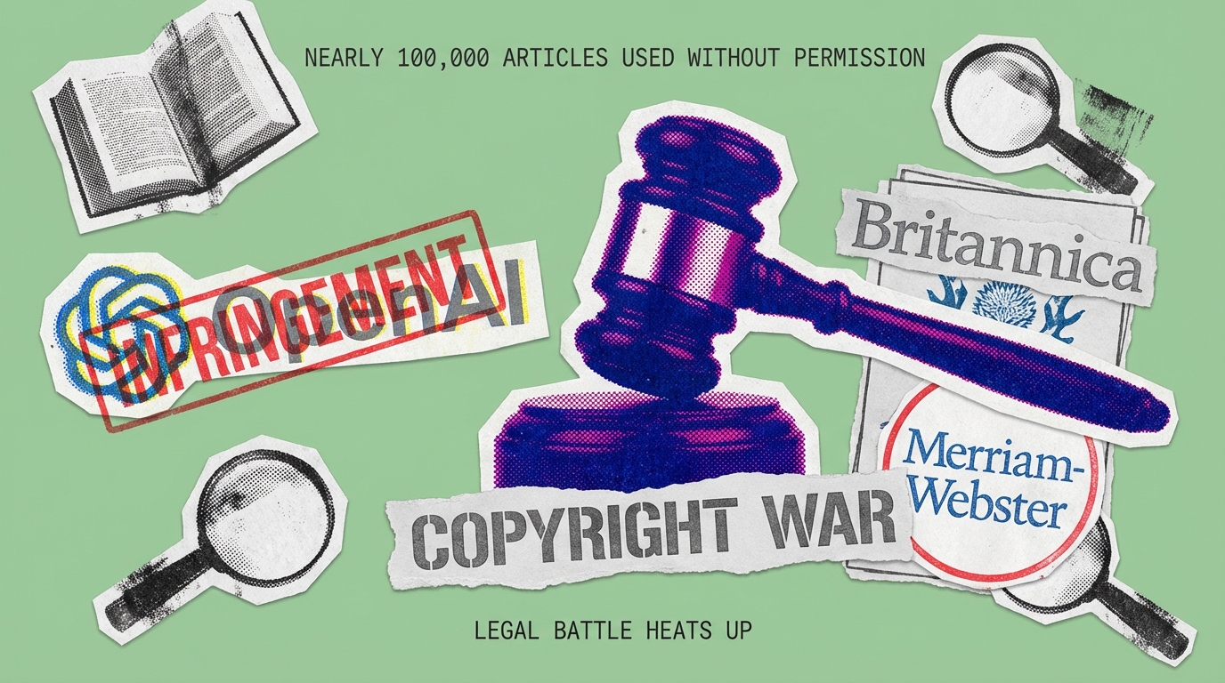 מלחמת זכויות היוצרים מעלה הילוך: בריטניקה ומריאם-וובסטר תובעות את OpenAI 